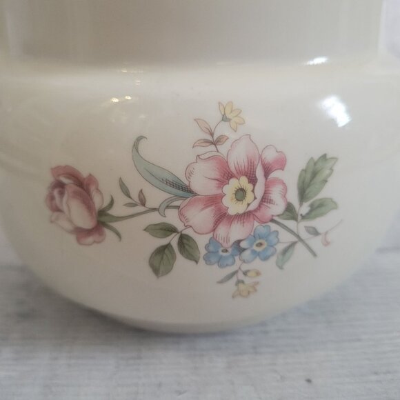 Hall China Rounded Terrace Rambling Rose Drip-o-lator Coffee Pot Vintage Teapot - Picture 3 of 11